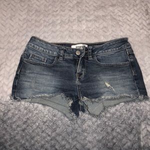 victoria secret denim shorts